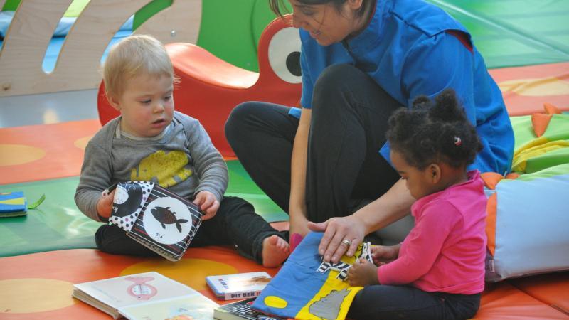 Boekstart-vorming interactief voorlezen aan baby's en peuters