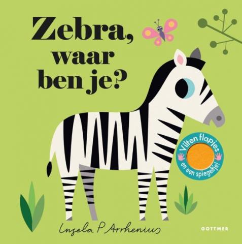 Boek: Zebra, waar ben je? Cover: Zebra