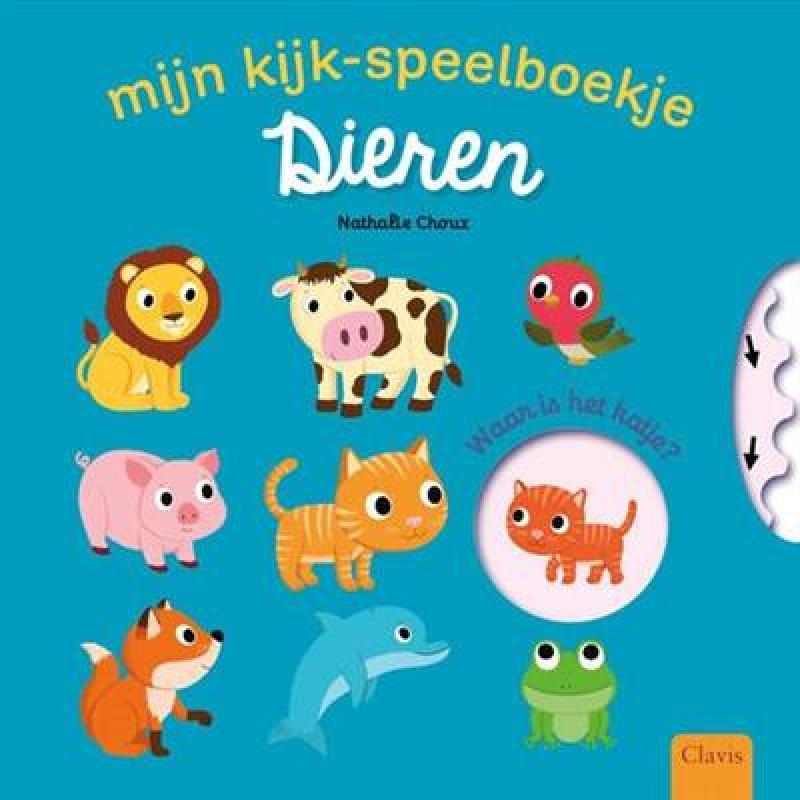 Cover van Mijn kijk-en speelboekje: Dieren